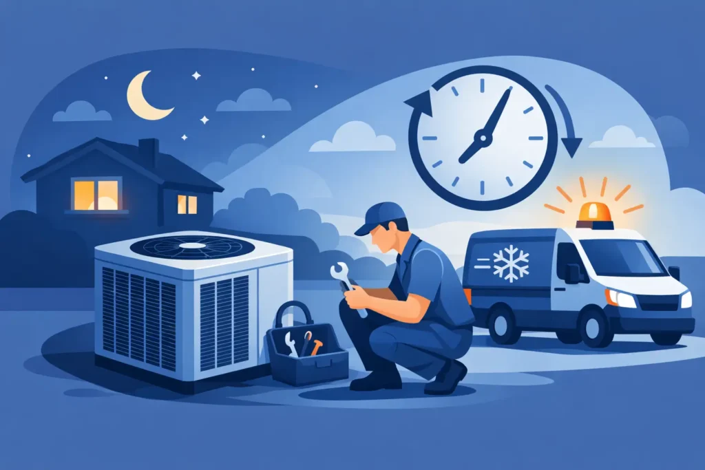 24 Hour Emergency AC Service: What to Expect